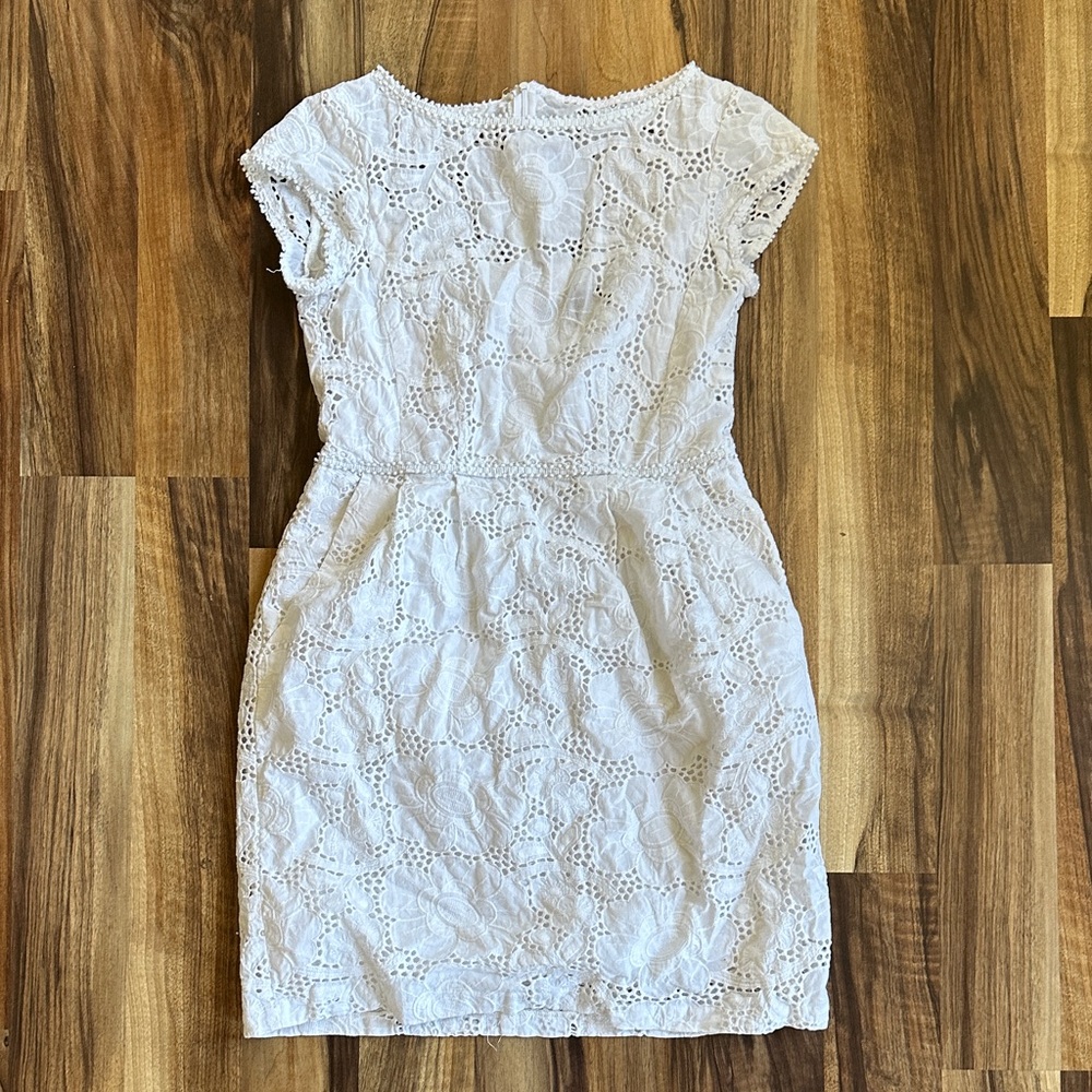 Nanette Lepore White Lace Dress